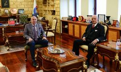 Milli Eğitim Eski Bakanı ve YÖK Eski Başkanı Prof. Dr. Mehmet Sağlam, Rektör Yasım’ı Ziyaret Etti