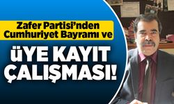 Zafer Partisinden Cumhuriyet Bayramı ve üye kayıt çalışması