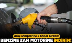 Araç sahiplerine 2 haber birden! Benzine zam motorine indirim!