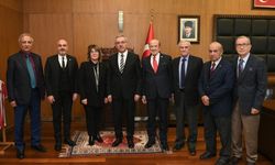 Başkan Hayrettin Güngör’e Teşekkür Ziyareti