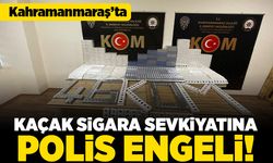 Kahramanmaraş'ta kaçak sigara sevkiyatına polis engeli!