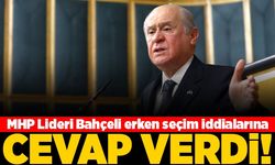MHP Lideri Bahçeli erken seçim iddialarına cevap verdi!