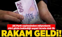 AK Parti cephesinden milyonların dört gözle beklediği asgari ücrete dair ilk rakam geldi!