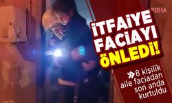 Kahramanmaraş'ta itfaiye faciayı önledi!