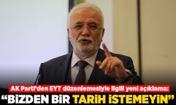 AK Parti'den EYT düzenlemesiyle ilgili yeni açıklama: "Bizden bir tarih istemeyin"