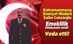 Kahramanmaraş Emniyet Müdürü Cebeloğlu göreve veda etti!