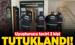 Kahramanmaraş'ta uyuşturucu taciri 3 kişi tutuklandı!