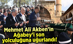 Mehmet Ali Akben'in ağabeyi son yolculuğuna uğurlandı!