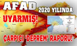 AFAD’ın 2020’deki şok raporu! Kahramanmaraş için bütün riskler tespit edilmiş