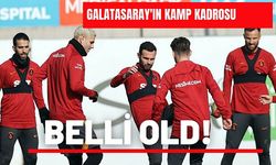 Galatasaray'ın Antalya kamp kadrosu belli oldu