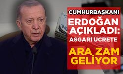 Cumhurbaşkanı Erdoğan’dan asgari ücrete ara zam müjdesi
