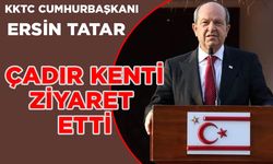 KKTC Cumhurbaşkanı Ersin Tatar Kahramanmaraş’a geldi