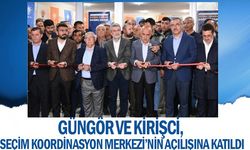 Güngör ve Kirişci, Seçim Koordinasyon Merkezi’nin Açılışına Katıldı
