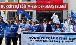 Hürriyetçi Eğitim-Sen’den maaş eylemi 