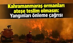 Kahramanmaraş ormanları ateşe teslim olmasın: Yangınları önleme çağrısı