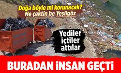 Kahramanmaraş'ta piknikçilerden geriye çöp yığını kaldı!