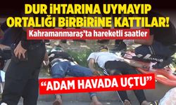 Kahramanmaraş'ta polisten kaçan şüpheliler şehri birbirine kattı