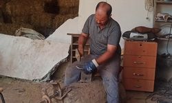Kahramanmaraş'ta nadir hörülen zanaat: 20 yıldır bu işi yapıyor!