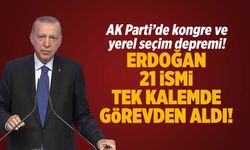 AK Parti'de flaş gelişme! Erdoğan 21 ismi tek kalemde görevden aldı