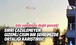 Mardin'den şaşırtıcı haber: Nusaybin'de gökyüzünde gizemli cisim!