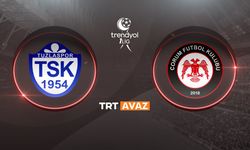 Canlı maç izle TRT, Tuzlaspor Çorum FK maçı izle