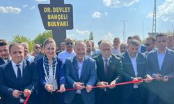MHP Genel Başkanı Bahçeli'nin ismi Afşin'de bulvara verildi