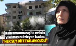 Kahramanmaraş'ta felaket sonrası: Apartman yıkımı ve duygusal anlar