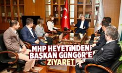 KMBB Başkanı Hayrettin Güngör, MHP Milletvekili Zuhal Karakoç Dora'yı ağırladı