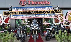 Kahramanmaraş'ta yepyeni bir dönem: Throttle ile elektrikli motosikletler şehre geldi