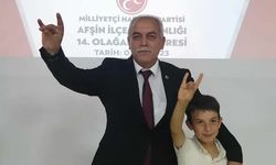 MHP Afşin İlçe Başkanı Aycan yeniden başkan seçildi