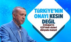 Erdoğan, G20'de F-16 görüşmeleri ve İsveç sorununu gündeme taşıdı