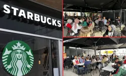 AK Parti Kahramanmaraş Gençlik Kollarından Starbucks'ta protesto