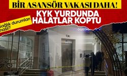 Öğrencilerin korkulu anları: Ordu'da asansör koptu!