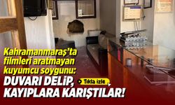 Cuma namazı sırasında Kahramanmaraş'ta kuyumcu soyuldu: Duvarı delip içeriye girdiler