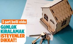 Ev sahipleri dikkat: Günübirlik kiralama yasa tasarısı Meclis'e gönderiliyor