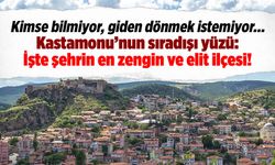 Kastamonu'da şehir hayatının ve doğanın keyfi: İşte şehrin en zengin ve elit ilçesi