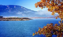 Kahramanmaraş'ın incisi Adatepe Barajı sonbahar rüyasına dönüştü