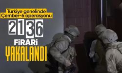 İçişleri Bakanı Ali Yerlikaya 2 bin 136 firarinin yakalandığını açıkladı
