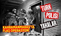 Kahramanmaraş'ta uyuşturucu satıcılarına baskın! Tek tek yakalandılar