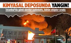 İstanbul Esenyurt'ta kimyasal madde deposunda yangın