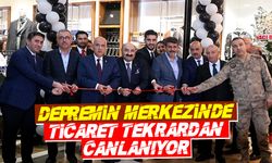Sarsılan şehirde iş hayatı yeniden filizleniyor