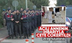 Annenin çağrısıyla gelen adalet: Çukur Çetesi'nden 25 kişi cezaevinde