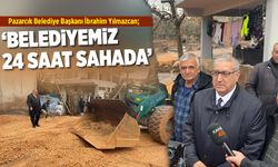 Başkan Yılmazcan: Belediyemiz 24 saat sahada