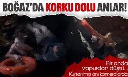 Denizde can pazarı! Karaköy'de dengesini kaybeden kişi vapurdan düştü