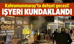 Kahramanmaraş'ta iş yeri molotof saldırısına uğradı