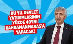 Vali Ünlüer'den açıklama: Kahramanmaraş'a dev yatırım yolda!