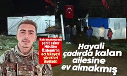 Kahramanmaraşlı şehit Müslüm Özdemir'in acı hikayesi yürekleri dağladı! "Size ev alacağım"