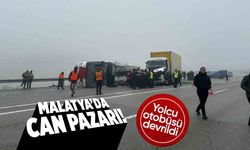 Kışın gölgesinde feci kaza: Malatya'da otobüs faciası