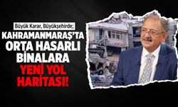Büyük Karar, Büyükşehirde: Kahramanmaraş'ta Orta Hasarlı Binalara Yeni Yol Haritası!