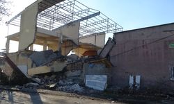 6 Şubat Depremlerinin Ardından Malatya'da Sanayi Sitesinde Korkutan Çökme